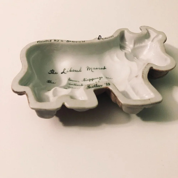 Vintage Hand Made Ceramic  Cow Wall Hanging Kitchen Decor - Picture 13 of 16